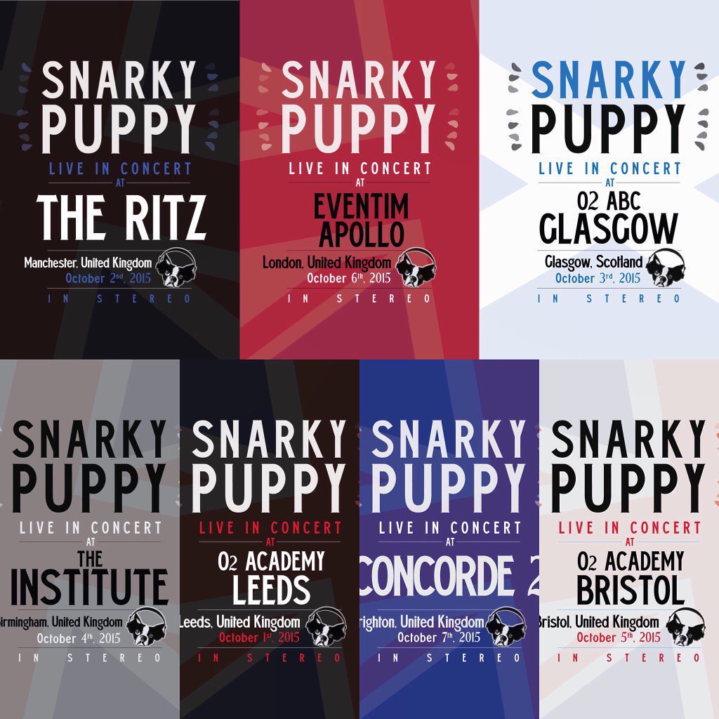 Want more of <a href="/RealSnarkyPuppy/">Snarky Puppy</a>? All their live shows from the US/UK are available on snarkypuppy.com!