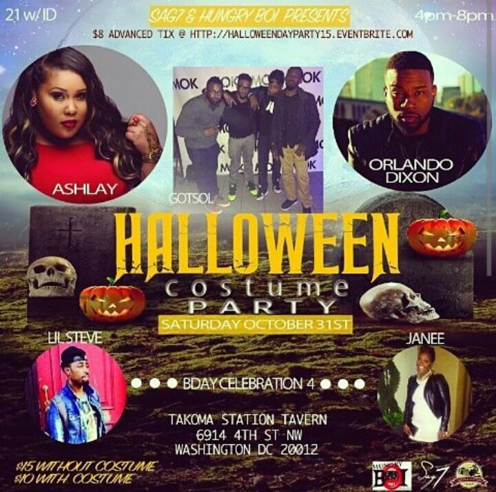 🔱OCT 31🔱4-8pm eventbrite.com/e/halloween-da… @ashlay_the_artist <a href="/orlandodixon/">Orlando Dixon</a> <a href="/GotSolMusic/">Got Sol?</a>  @takomastationtavern