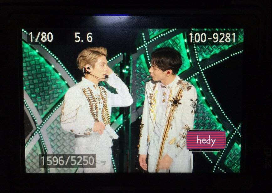 thaluuu's tweet photo. 151025 Jonghyun &amp; Key - SHINee WORLD IV in SHANGHAI (cr.hedy) 3P https://t.co/ftqQouhy1G