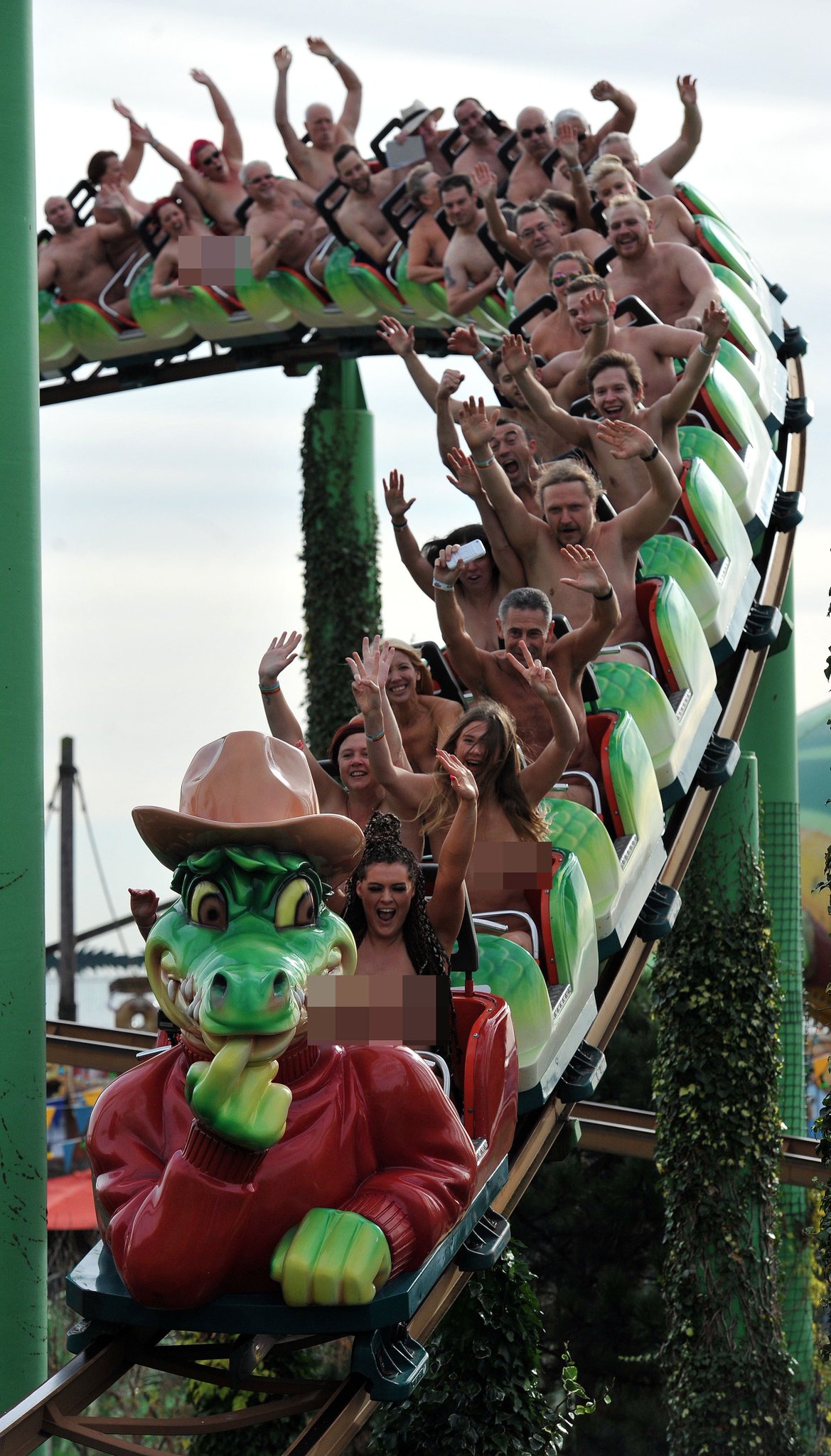 The Press and Journal on X: PICTURES: Naked rollercoaster ride breaks  world record to raise cash for charity t.coFQJx9USR00  t.coB4IjyWZiDH  X
