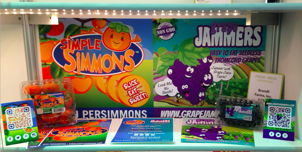 brandtfarms's tweet photo. #SimpleSimmons & #GrapeJammers were featured in the #FreshInnovations showcase! Stop by Booth #5258 to check us out! https://t.co/iIRjDtur9T