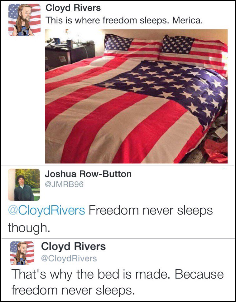 CloydRivers's tweet photo. Merica. https://t.co/KflGuHaLmi