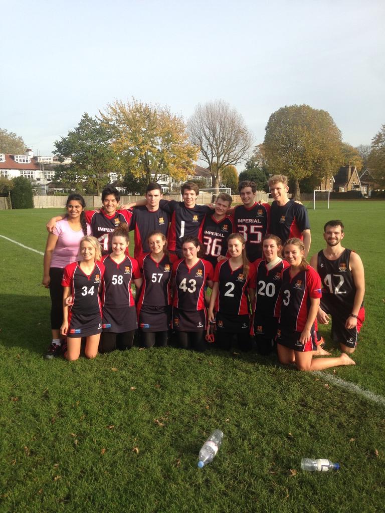 Great Mixed game played in good spirits. Congratulations Kings for winning 18-6 @SportImperial #FoughtTillTheEnd