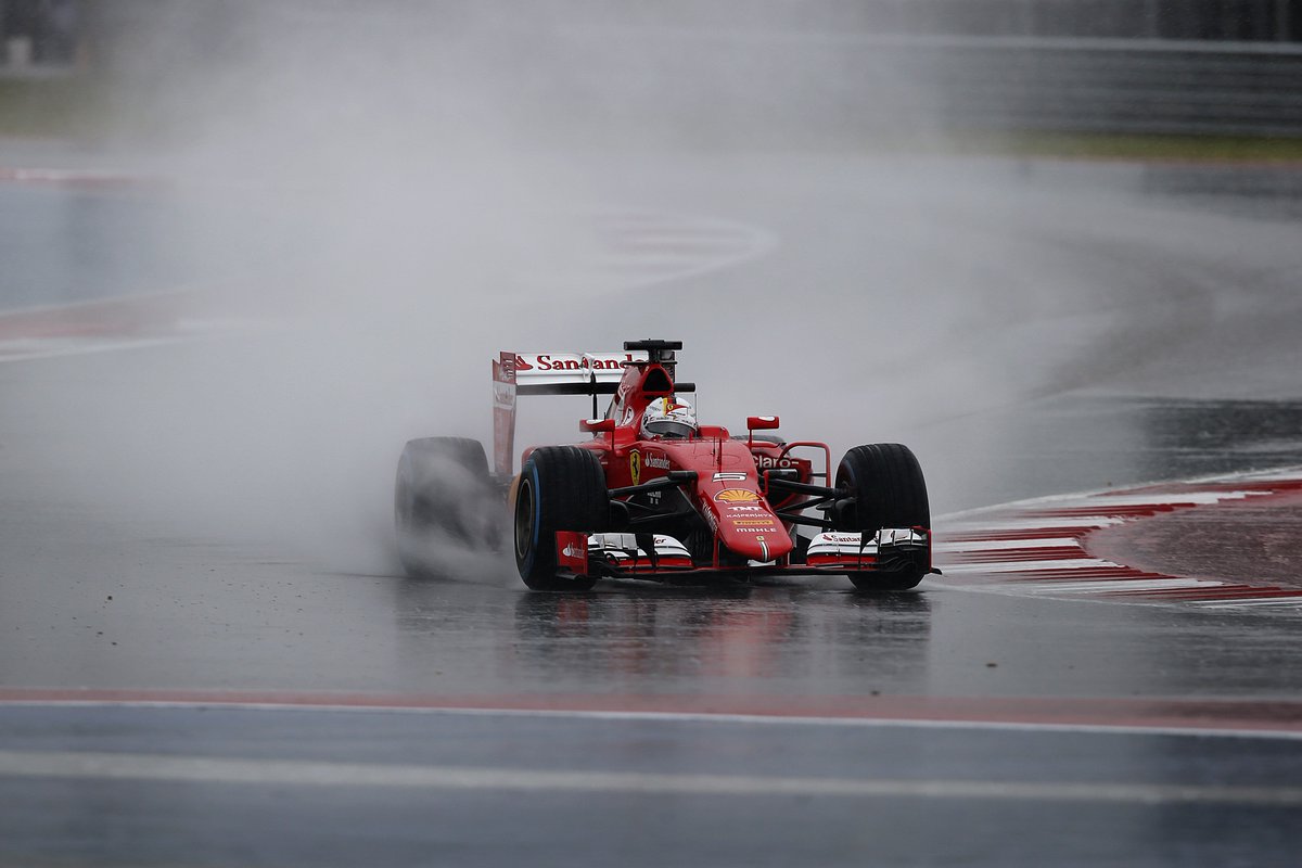 UPS's tweet photo. #Quali for the #USGP finished with #SebastianVettel 5th &amp; #KimiRäikkönen 8th: https://t.co/GLs08piFKN #ForzaUPS #F1 https://t.co/xW76r5L8MX