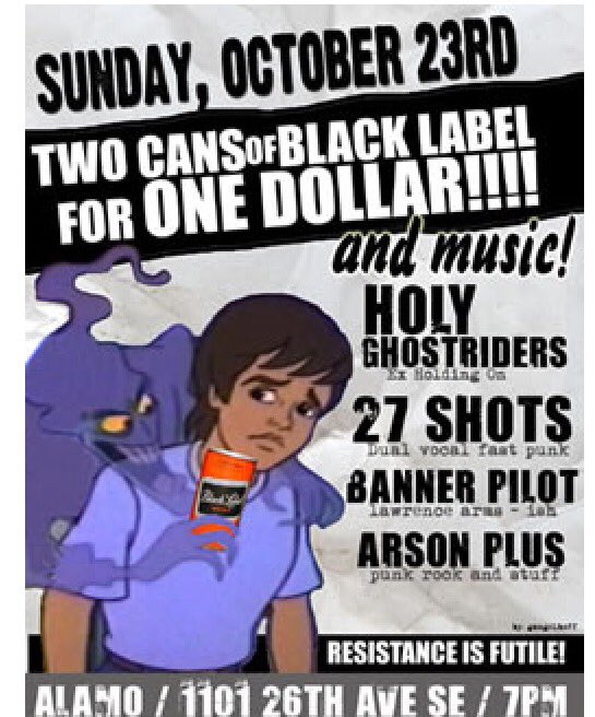 First BP show almost exactly 10yrs ago and goddamn did it have a good drink special. Can you guess the cartoon?