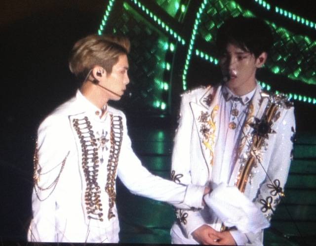 SHUFEN0408's tweet photo. 151025 Jongkey SWC4 IN SHANGHAI #1 cr: 山泥村金鐘範 https://t.co/1jH5kKqKL6