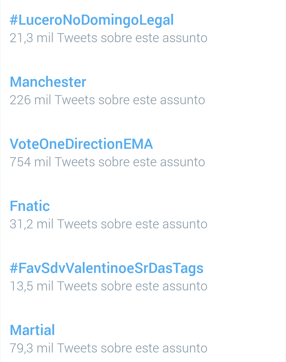 FamiLucerinaBR's tweet photo. #LuceroNoDomingoLegal nos trends Brasil com 21,3 mil Tweets. https://t.co/aDYbmorCVA