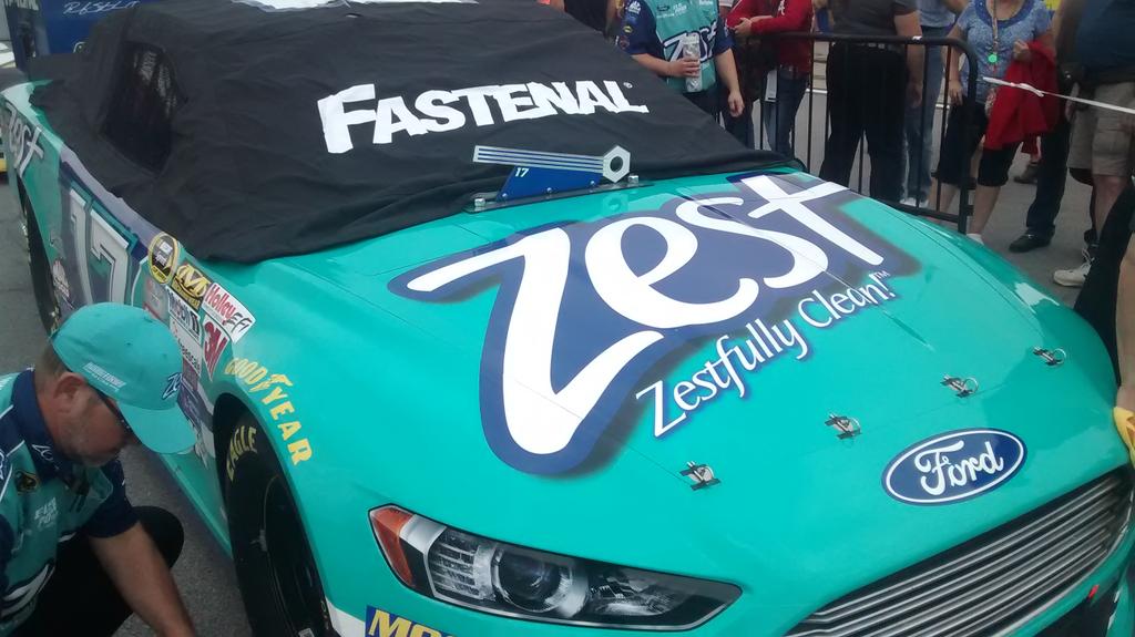 Ready to roll...188ish laps of crazy @TalladegaSuperS <a href="/FastenalRacing/">Fastenal Racing</a> <a href="/ZestRacing/">Zest Racing</a>