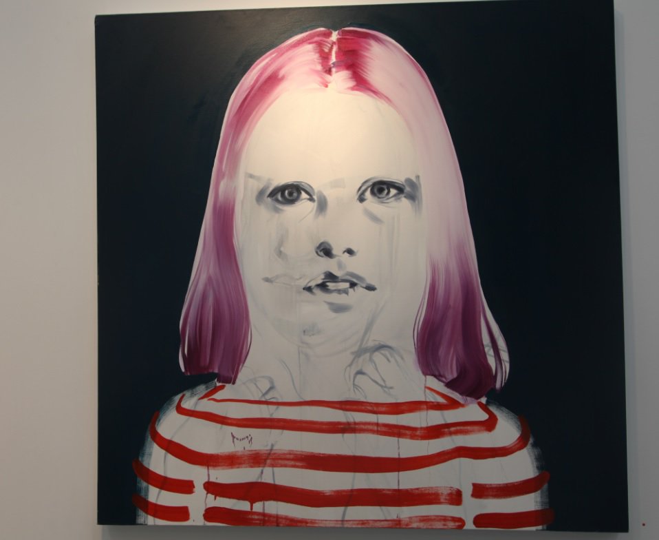 OCAD's tweet photo. Discover emerging #OCADU student and alum artists like Sarah Letovsky's 'You remind me of someone' at @ArtToronto https://t.co/yU80kBEKVI