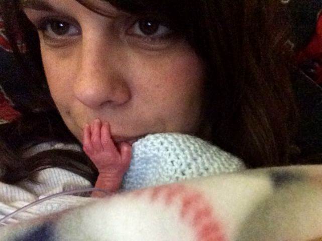 NeonatalNurses's tweet photo. Congrats to Nicole Nyberg, this year's Faces of Neonatal Nursing Winner! Here's, "I love you too, Mommy" #NANN2015 https://t.co/kL9lSLfZax