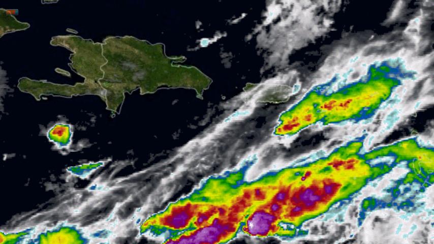 JeanSuriel's tweet photo. [ATENTOS] Varias vaguadas mantendrán el panorama lluvioso en RD desde esta tarde hasta el miércoles. @CDN37 https://t.co/65C3fmiW8P
