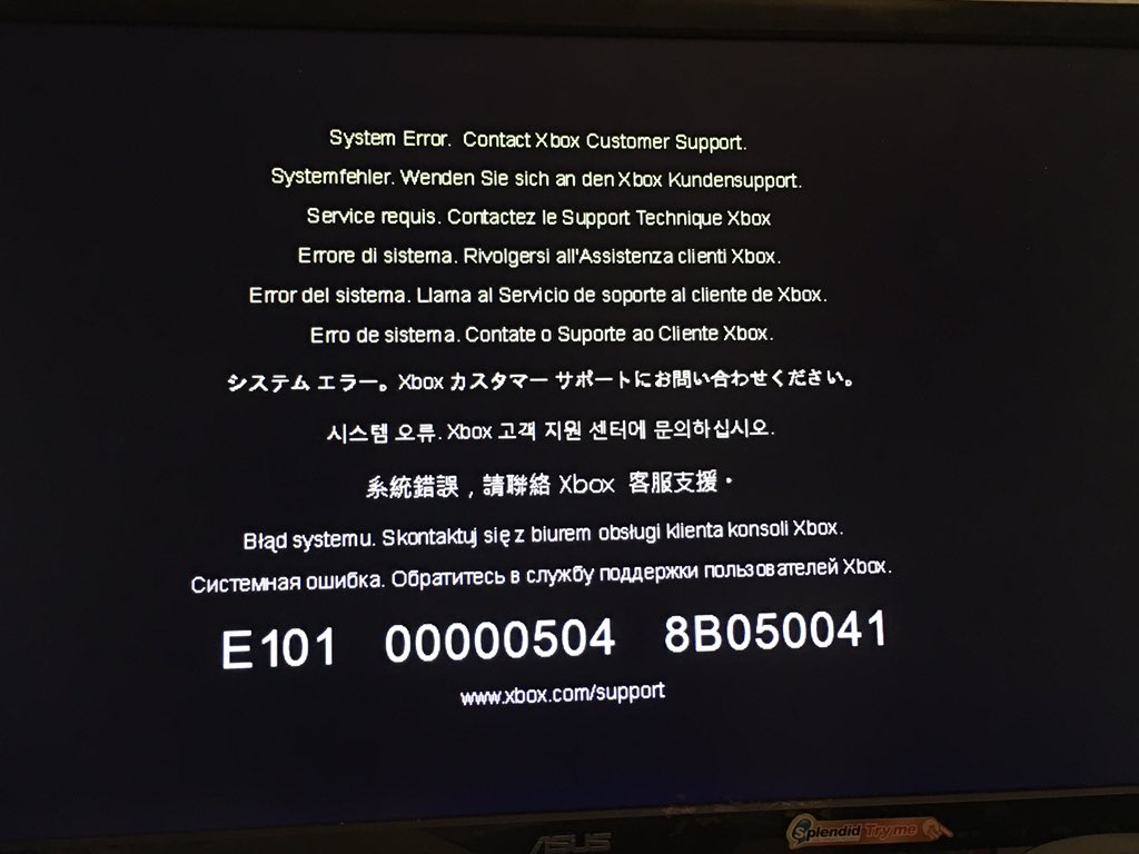 Jon Welp My Xbox One Is Well And Truly Stuffed This Is The Screen I Get Trying To Do An Offline System Update T Co Onm0spe3jg