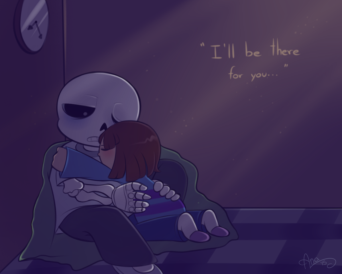 BlueStarryGirl's tweet photo. ♥ #Undertale #UndertaleFanart #Frisk #Sans #AnaDraws @TheArtBond https://t.co/1amf9L6xmI