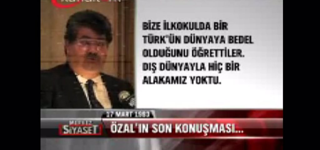 TarhanBaris's tweet photo. Baktım ki Dedem haklı..Özal'ın son konuşması..Bilmem Paylaşmak istedim.. https://t.co/JOp5CmUvXy