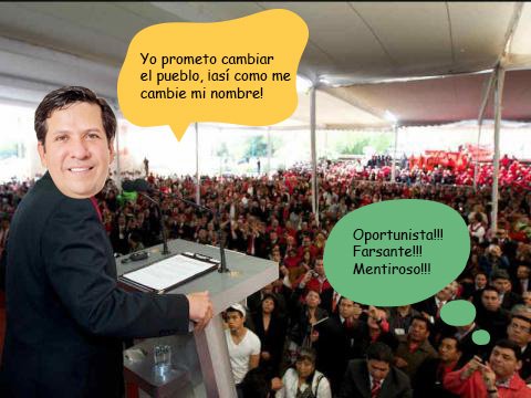 NoMasDeLoMismo5's tweet photo. @DraMoNiCa @Rodrigo_LaraS Jajajaj ese discurso de ese hombre no se le cree NADA #Oportunista https://t.co/PCtoEP8Owx