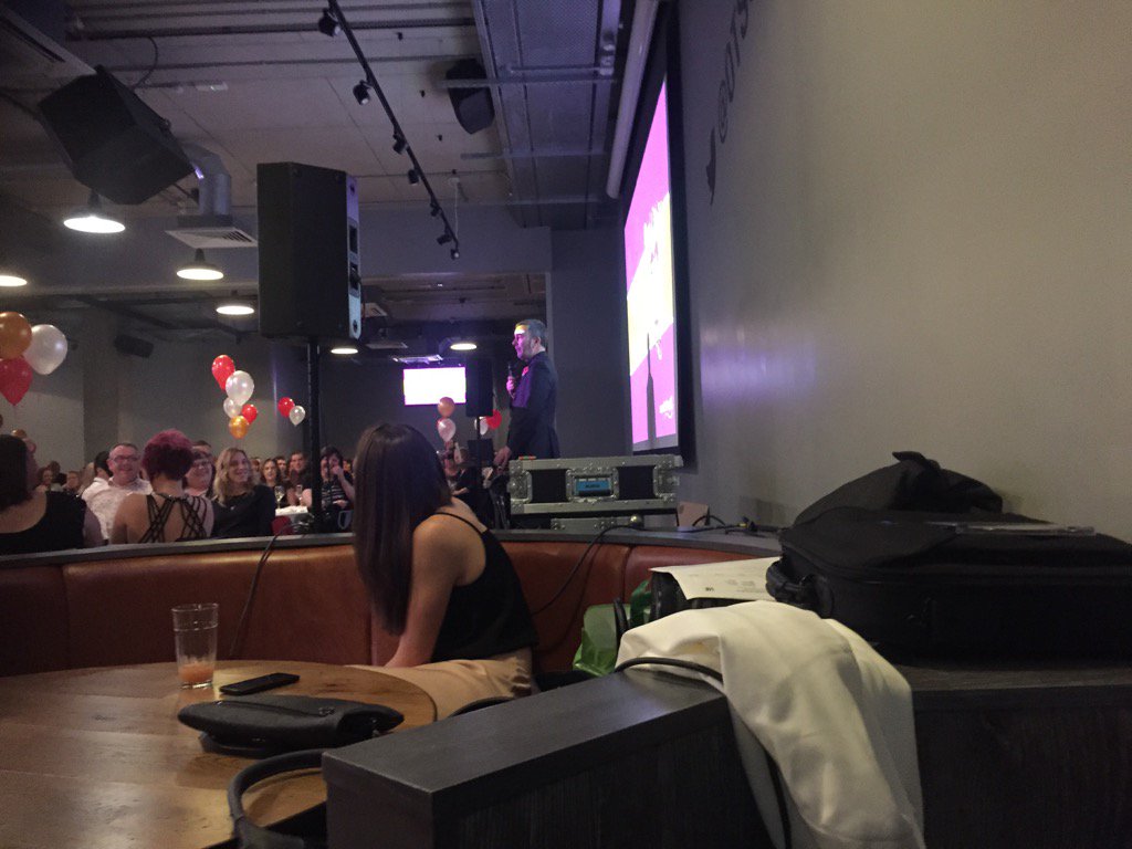 Great comedian at the #n07js <a href="/sainsburys/">Sainsbury's</a> love awards #northernspirit