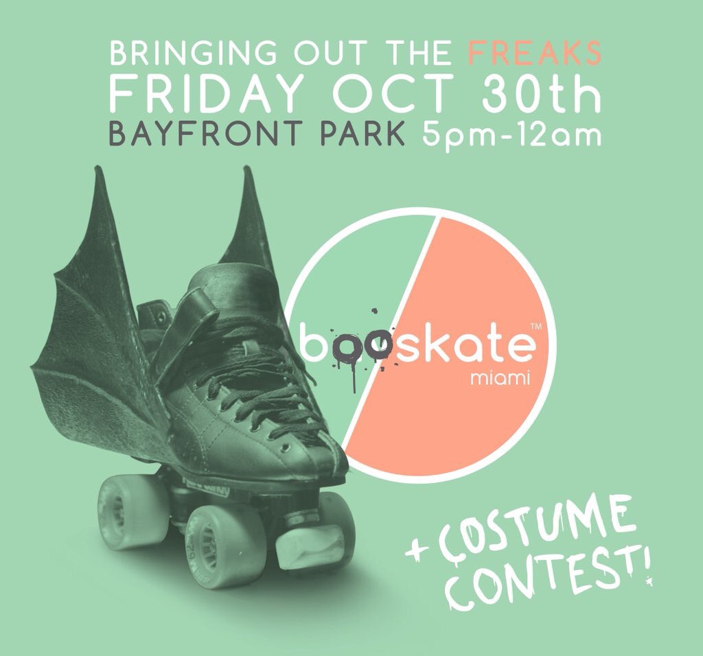bayskatemiami's tweet photo. A family-friendly night filled with music, food, costume contests &amp; more! Best part? It’s FREE! https://t.co/0kD8nCDFNZ