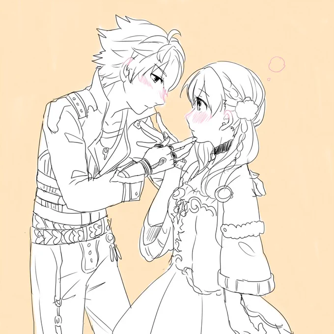 ロジエスで「(くちびる、さわりたい)」とかどうでしょう。  