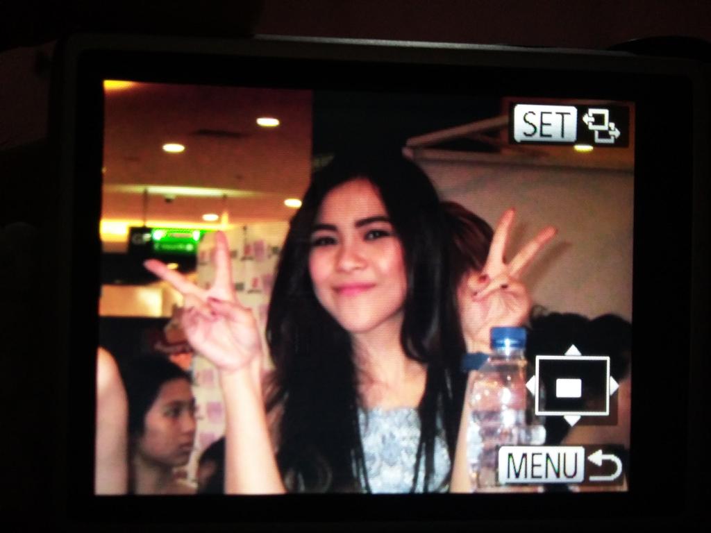 Selamat malam selamat tidur Ka <a href="/mi_ChristyChiBi/">ChristySauraNoelaUnu</a> makasih untuk keseruan hari ini 😘😚😙 #AudisiCherrybelle2015