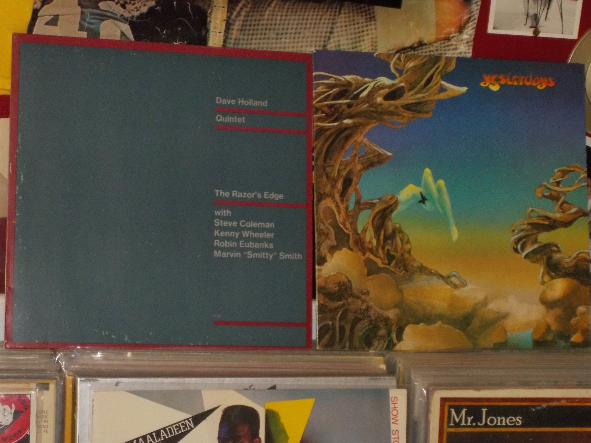 Happy Birthday to trumpeter Robin Eubanks and Jon Anderson of Yes 