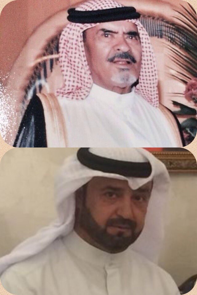 mashelq8's tweet photo. لو المرض جيشٍ نطحناه بسنان 
و لو الكدر بحرٍ شربناه لرضاه 

جدي بديوي الداوود الله يخليه
ووالدي غانم الداوود https://t.co/gdQmUgS6ep