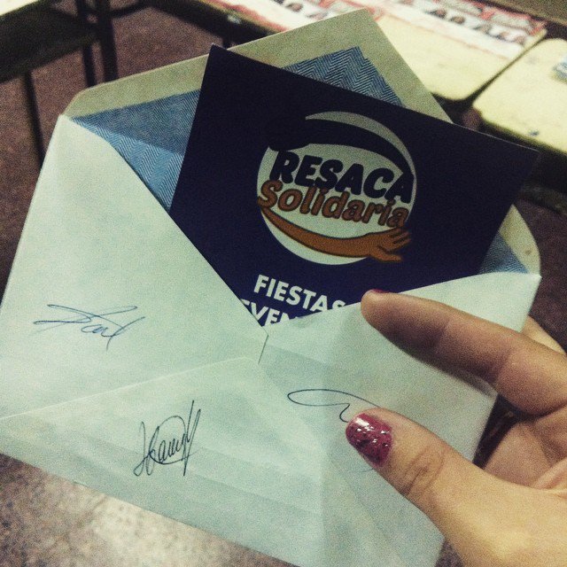 ResacaSolidaria's tweet photo. Nosotros ya elegimos la mejor #ListaFree para la noche platense ;)
#YoYaVote #Elecciones2015 #ArgentinaVota https://t.co/qyQVozQHdj