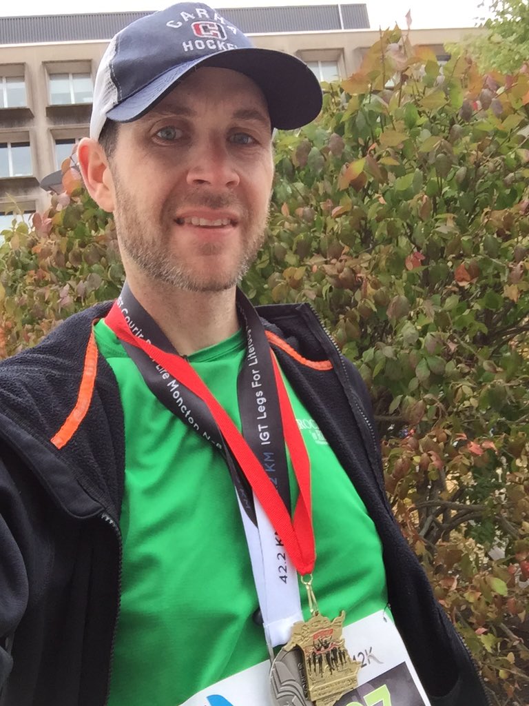 JJC_Rock's tweet photo. Officially a marathoner!! 4h23min54s!!!!  @legsforliteracy #nbchallenge #RunAtCan https://t.co/FYP040Cq6C