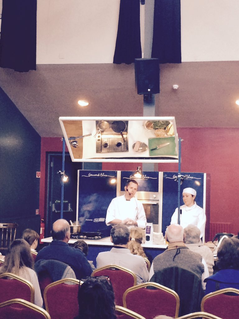 #burrenfoodfayre <a href="/chef_pjackson/">peter jackson</a> cooking up a storm