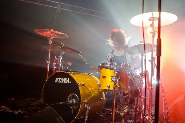 OooH look at the lovely PATTERNS.... Secret show tonight in Brighton at 9. Shushh, don't tell. <a href="/PatternsBTN/">Patterns</a>