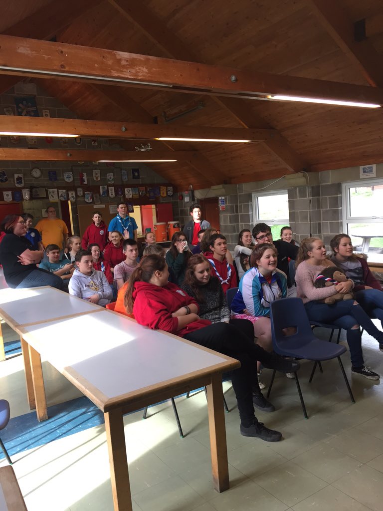 AndrewRosam's tweet photo. @SYScoutsWSJ group skyped all of their HoHo families today at their reunion event! @ukcontingent #japan2015 https://t.co/JiS5OQaqzk