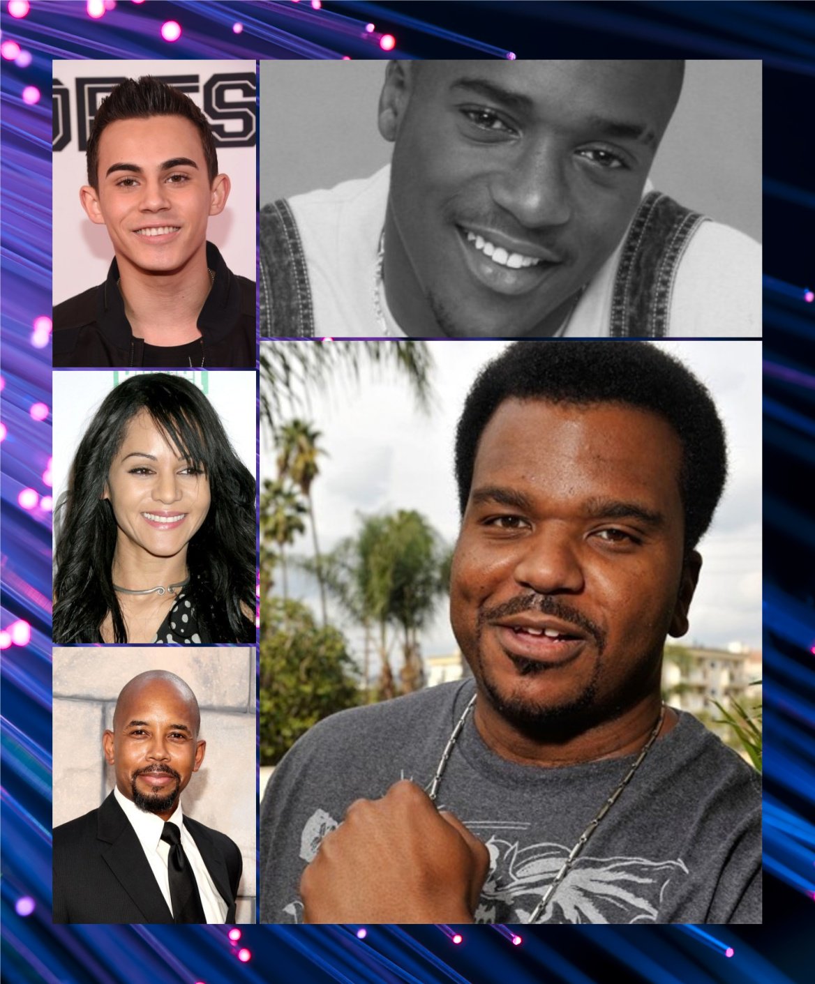 We wish Tyler Alvarez, Craig Robinson, Persia White, Michael Boatman & the late Lamont Bentley a very happy birthday 
