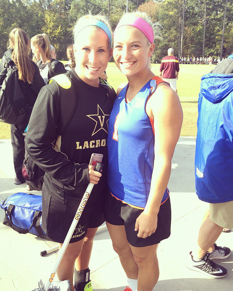 NDA_Lacrosse's tweet photo. Another great weekend for some collegiate lax! #NDALAX is reunited again!! #alums #fallball #2014 https://t.co/NYnJEAn5qM