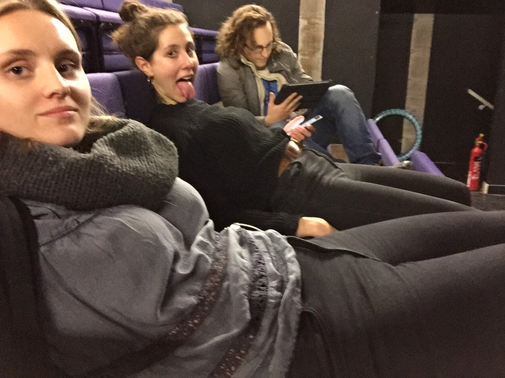 tripgenieworld's tweet photo. It's been a long few days for team members Tash and Liz #workhard #startup #itsalifestyle #somuchfun #3DSEdin https://t.co/4gXmczyuYK