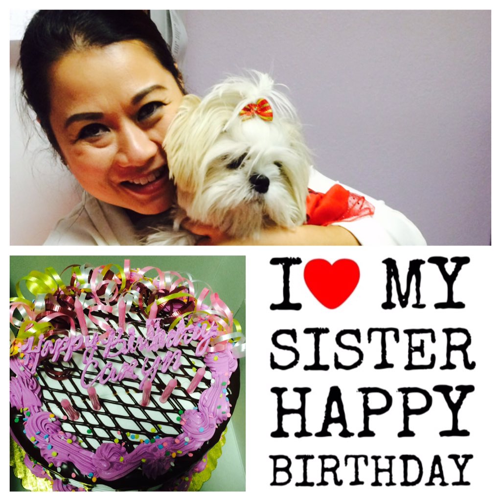 benjilov3's tweet photo. Happy Birthday to my bff &amp; sister. 
Love my niece Monster Mochi ❤️ @OhCaryn https://t.co/CbutUVYjoW