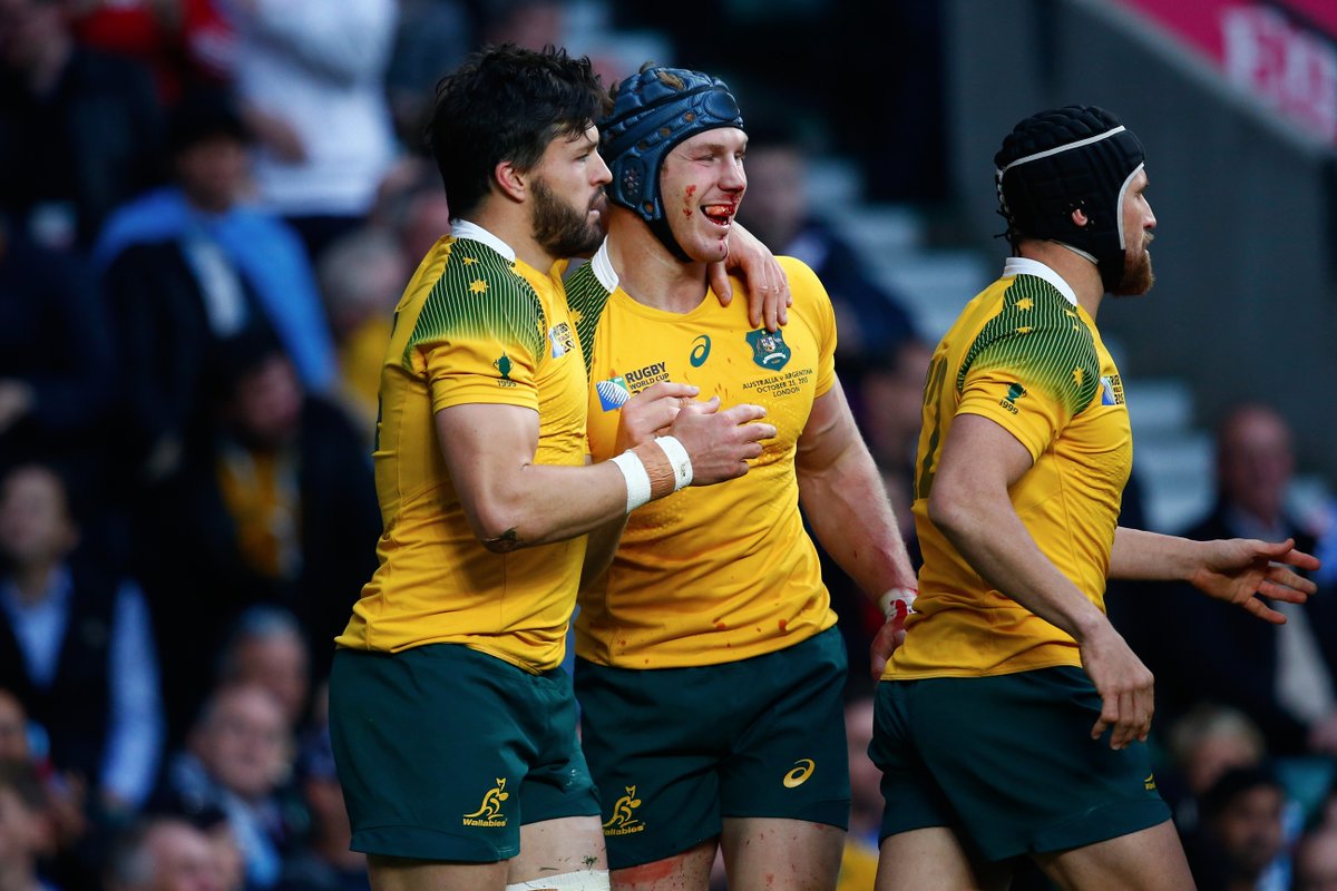 We're off to our first <a href="/rugbyworldcup/">Rugby World Cup</a> final since 2003, and first EVER against the <a href="/AllBlacks/">All Blacks</a>. #StrongerAsOne