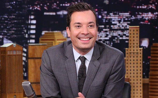 EW's tweet image. Jimmy Fallon visits hospital after falling at Harvard award celebration: ow.ly/TOEH9