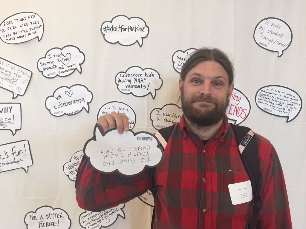 ECET2LA's tweet photo. A few more #whyiteach photos from yesterday! #ECET2LA https://t.co/lmLQvNPxnQ