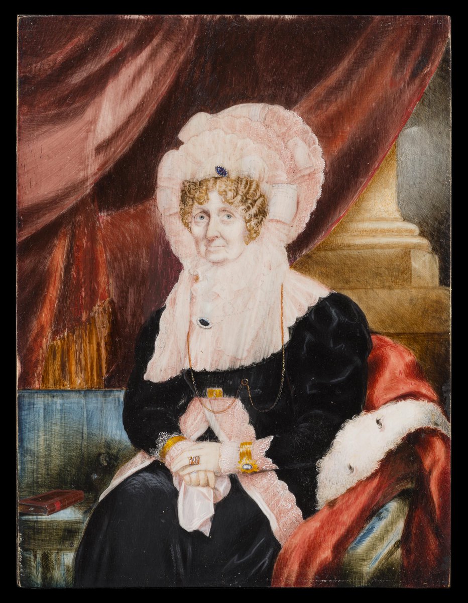 The lost portrait of Fanny, Nelson's abandoned wife  #trafalgarday which I found on ebay dailymail.co.uk/news/article-3…