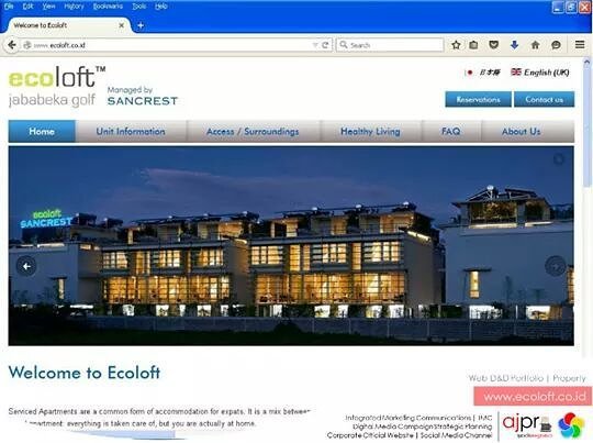 hoverGENIE's tweet photo. #DesignShowCase #WebDesign by annajournalpr Project Highlight #portfolio #ecoloft #Jababeka #JababekaGolf #Sancrest… https://t.co/Lz99zmB6BN