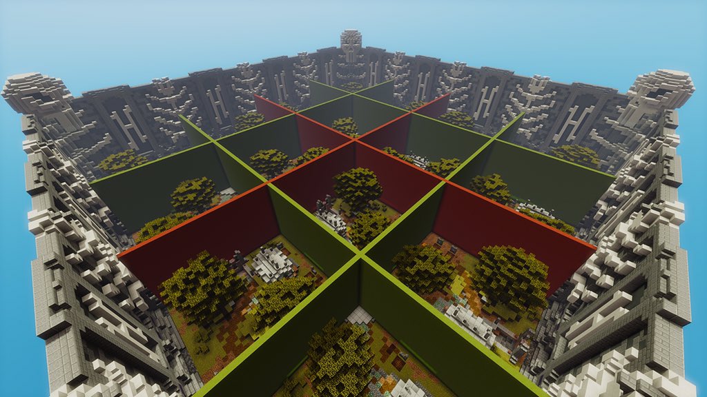 Coming soon to Hypixel: Crazy Walls, a brand new game! RT for hype