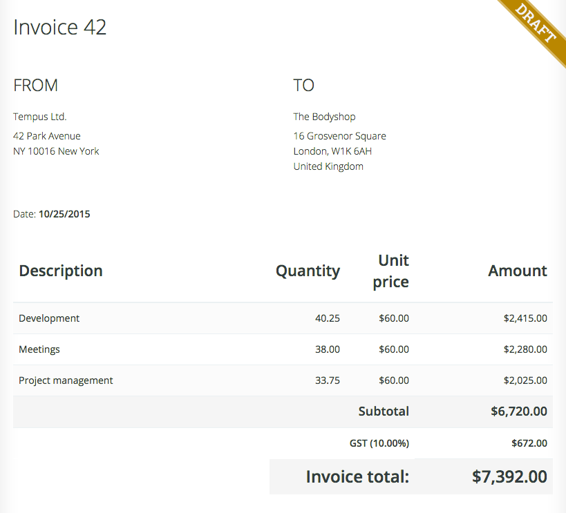 temponia's tweet image. Creation of tax invoices now possible on temponia.com temponia.com/blog/death-and… #timesheet #invoicing