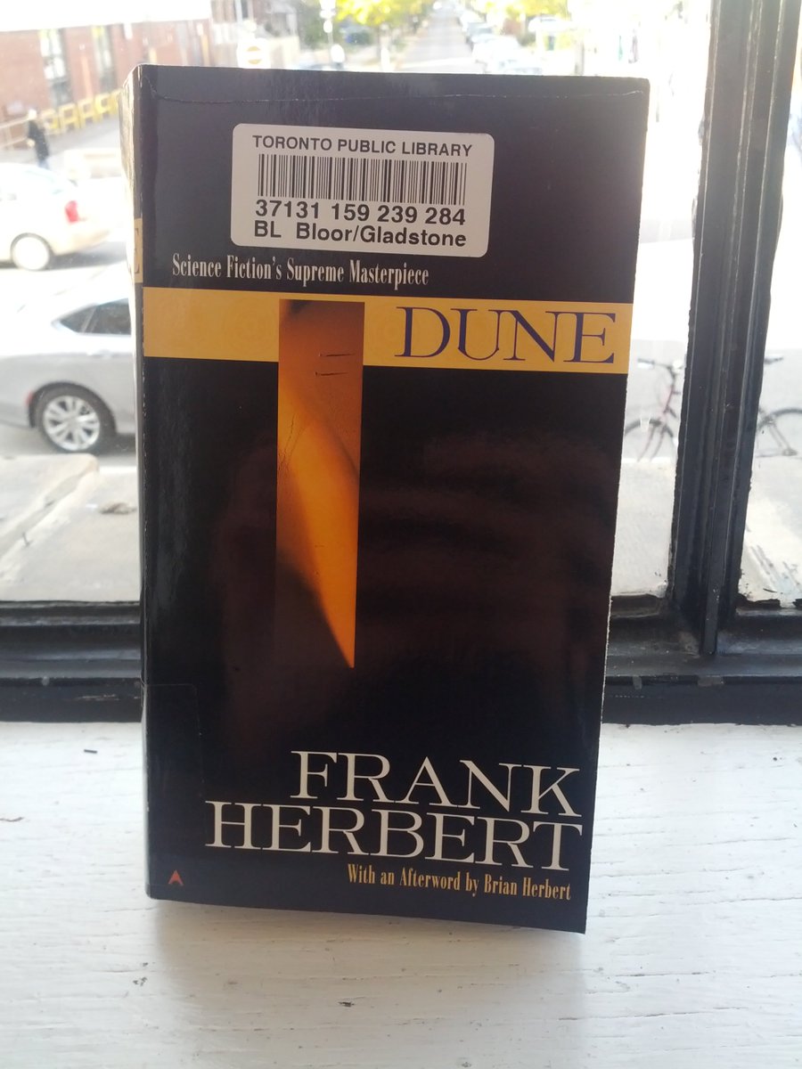 deBrouwer5's tweet photo. Because any #archivist worth her salt knows that she needs #evidence. Hurray for #metadata. Hurray for #Dune. https://t.co/FgfK5c5Xcz