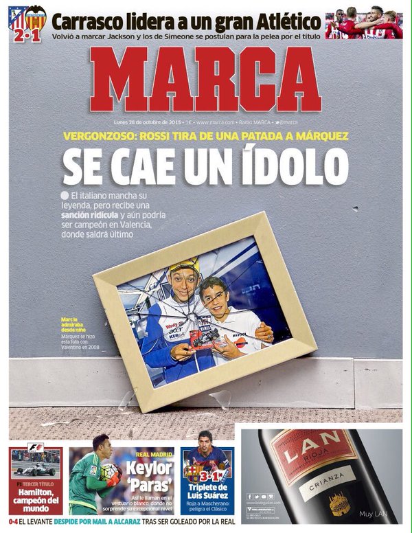 partidazocope's tweet photo. Portada del diario @marca de este lunes. https://t.co/t8kjEfDLbx