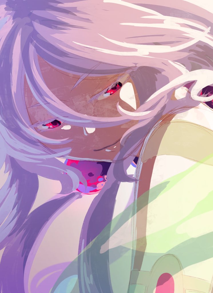 直前にアイちゃん描いてたからジンが寄ってしまった  似てる 