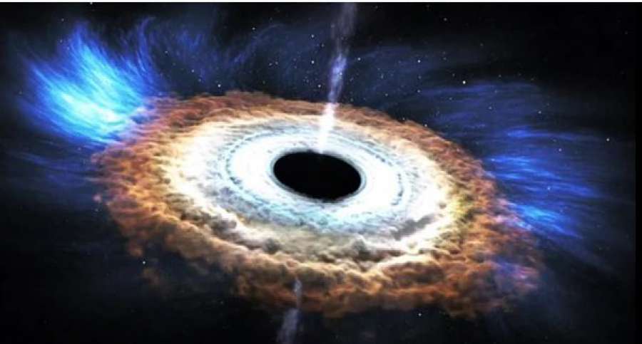 A3Noticias's tweet photo. La NASA muestra cómo un agujero negro absorbe una estrella. VÍDEO ► https://t.co/wGsR9bucg8 https://t.co/CTcHcXPESb