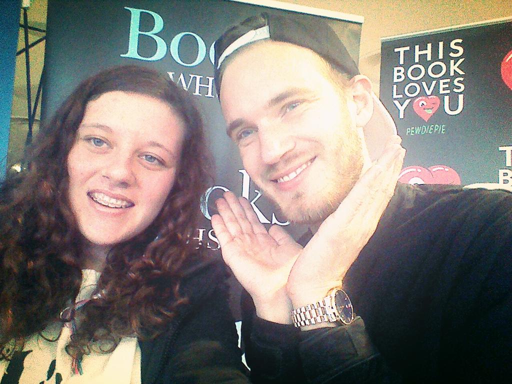 MCKCbieber97's tweet photo. @pewdiepie thanks for today! Was fun 🙊 https://t.co/aDQVw1WXEb