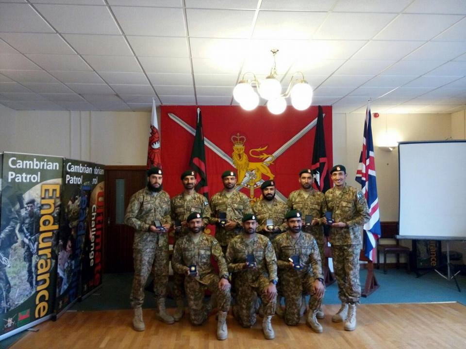 M__Ali3's tweet photo. #Pakistan Army has won the Gold Medal in the Cambrian Patrol military exercise beating teams from 45 nations 💪 https://t.co/KJ68XC6yxI