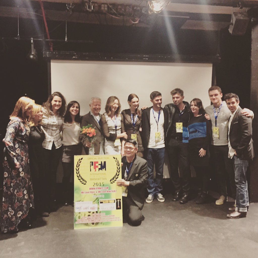 StealingChanel's tweet photo. Last Friday on the screening of our movie with some of the cast and crew!! #iffmnyc #filmfestival #stealingchanel https://t.co/EQYur4xSBC