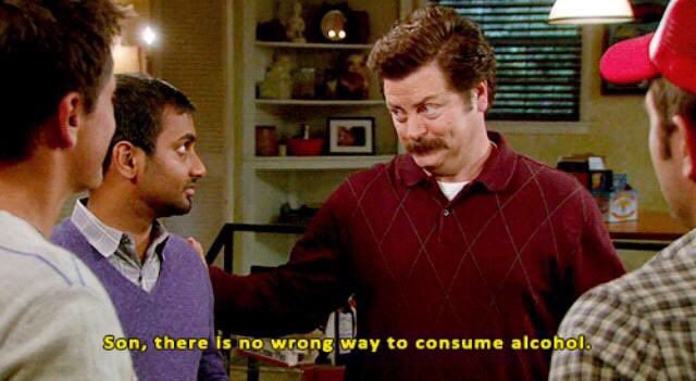 Wise words by Ron Swanson