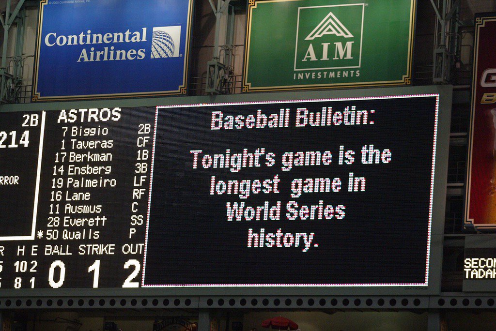 whitesox's tweet photo. Who remembers watching the whole thing? #game3 #10years #2005 https://t.co/ClREUQeVSN